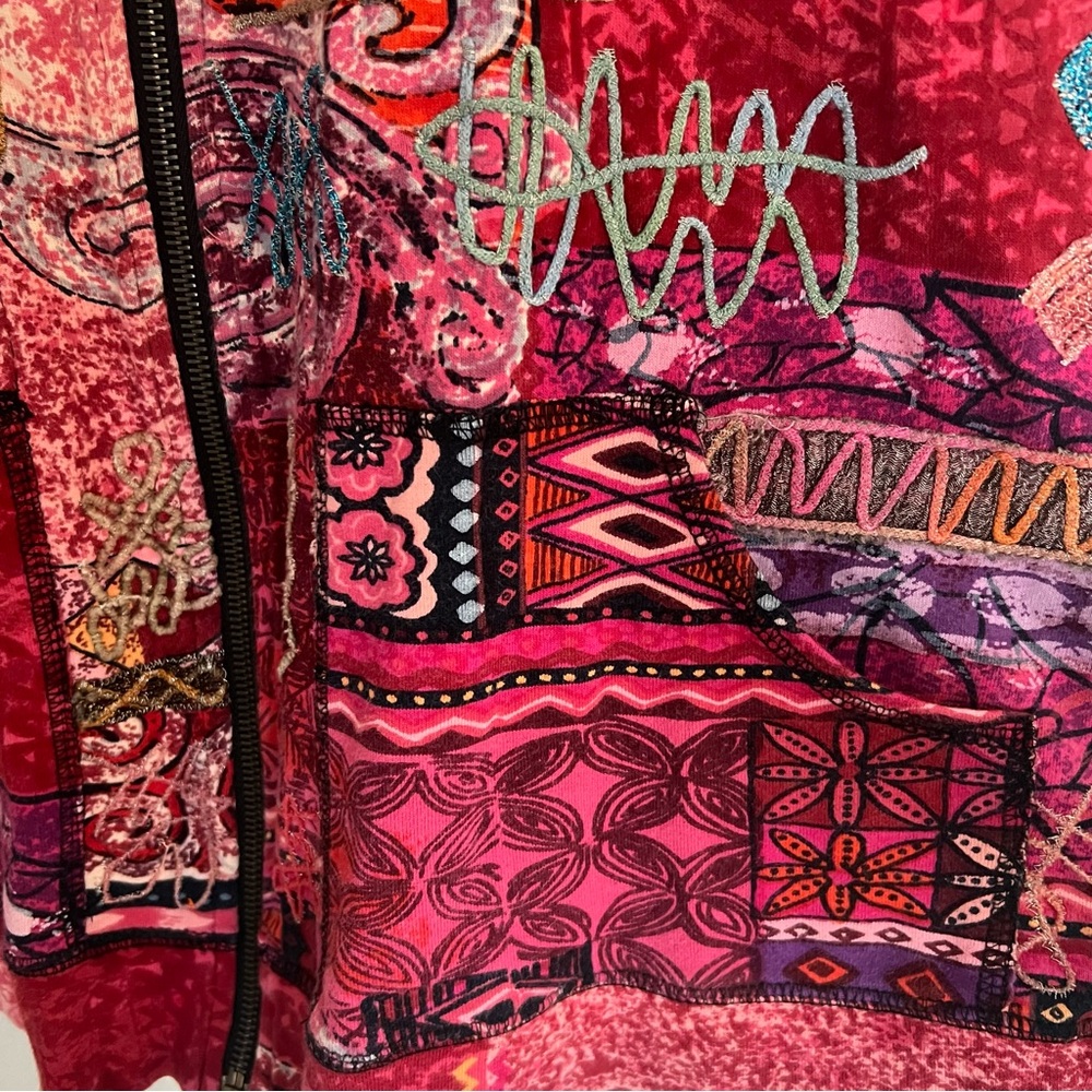 Chico's Patchwork Jacket - image 3